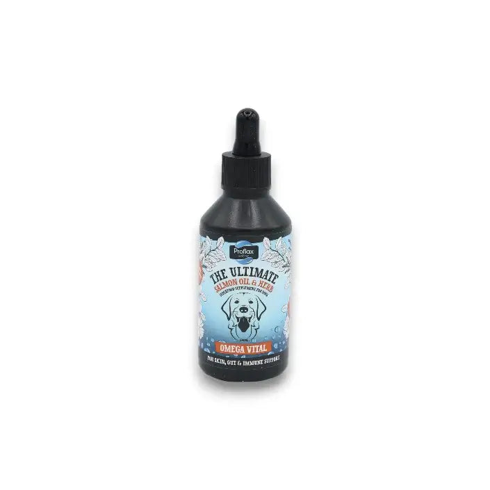 Light Gray Proflax Omega Vital for Dogs with Salmon oil!