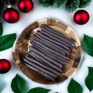 Dark Slate Gray Pack of 5 Turkey & Cranberry sticks